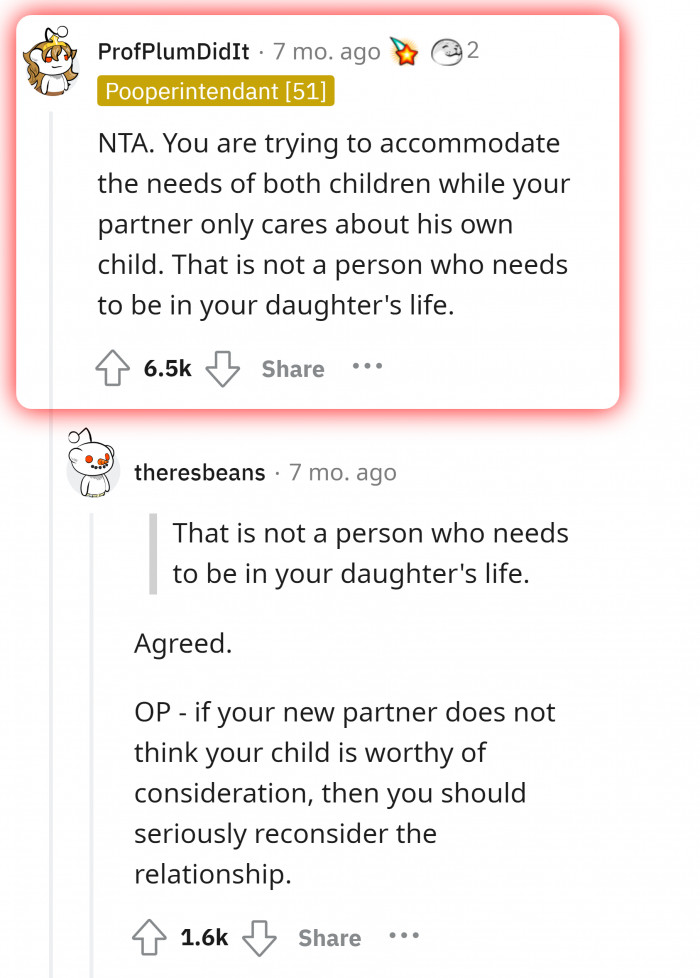 #2 Consider the safety of your own daughter and be a father during her vulnerable time.
