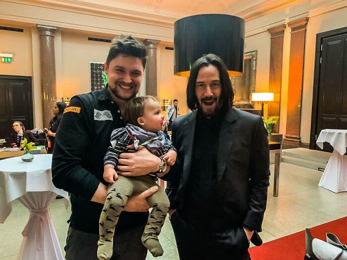 "My Son Neo Met His Namesake"