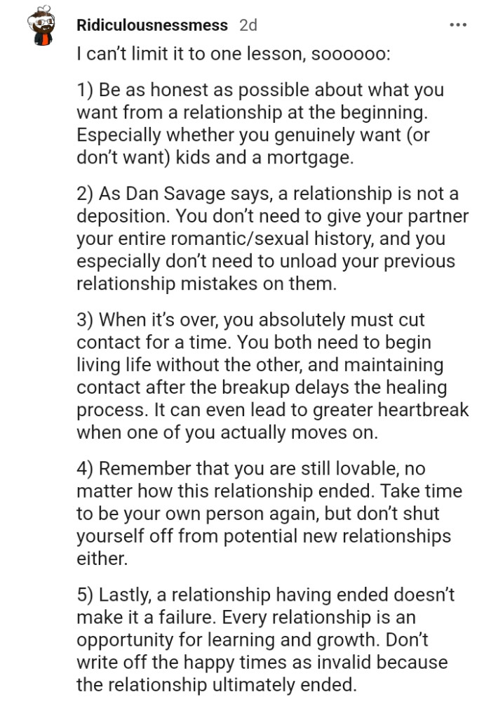 30. This Redditor has a lot to share