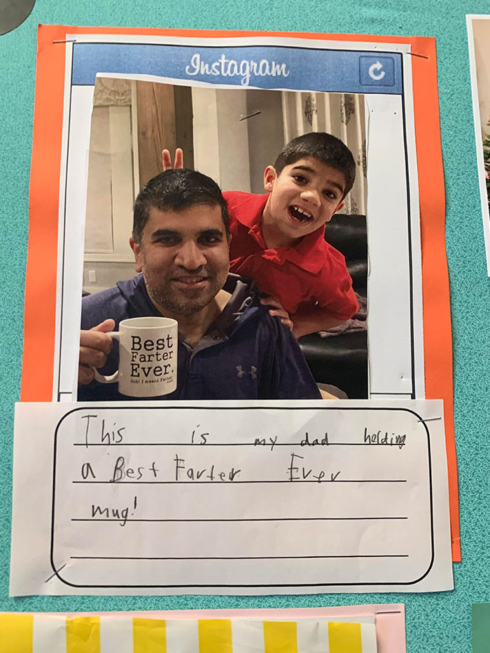 8. Found Out My Kid Had This On His School Classroom Wall All Year