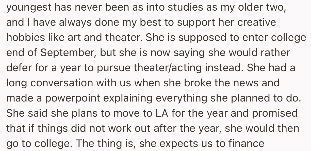 Interestingly, the Couple’s Youngest Child Is Not a Big Fan of College and Is Leaning Towards Arts & Theater