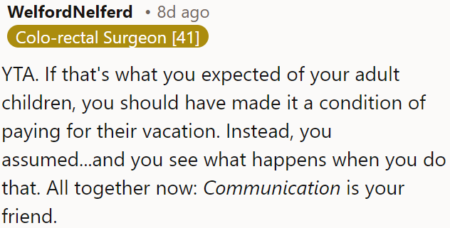 Communication is key.