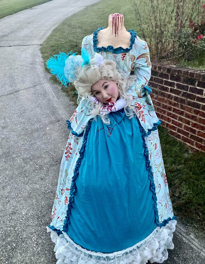 6. My All-Time Favorite Costume I Have Ever Made - A Headless Marie Antoinette