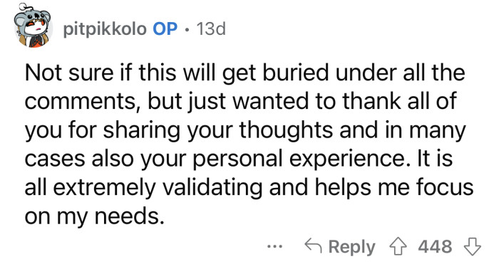 Here's how the Reddit community reacted to u/pitpikkolo's post: