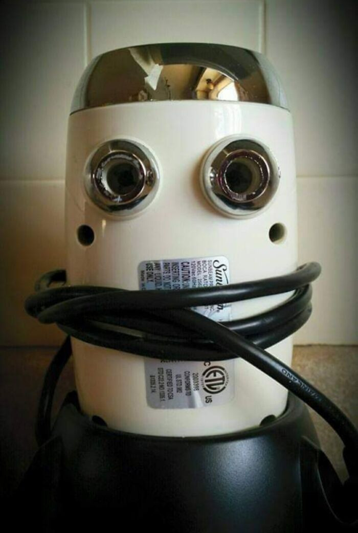 21. This mixer is clearly being held hostage