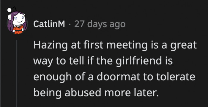 Exactly this, and good on OP for bucking their expectations