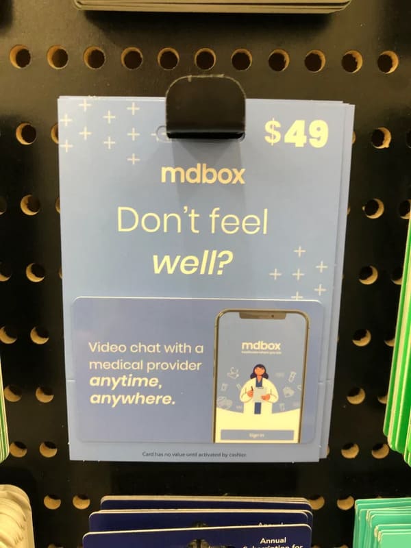 40. This year, give your special someone the gift of accessing the American healthcare system