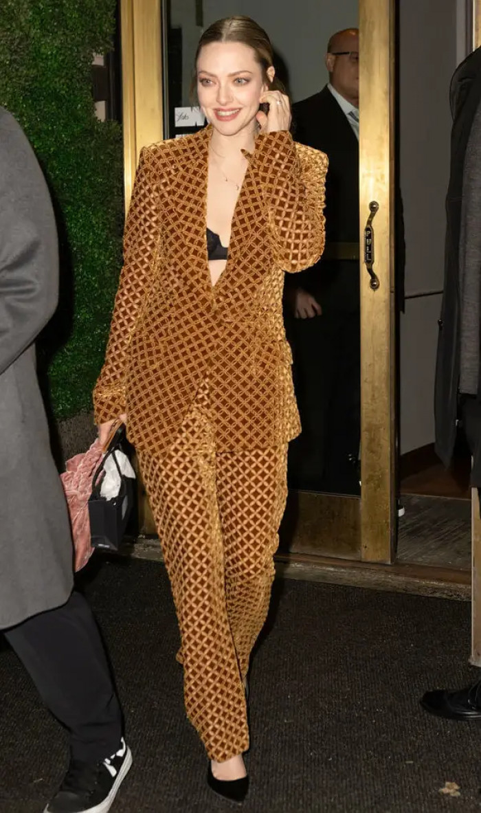 4. Amanda Seyfried may love watching Marvel movies, but she doesn't want to don the suit.