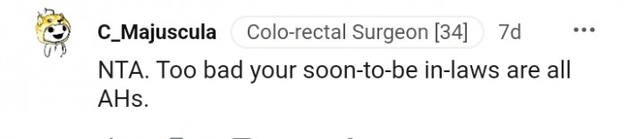 10. Your soon-to-be in-laws are a-holes