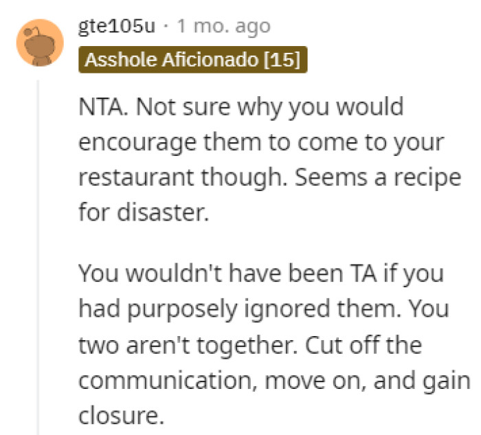 A recipe for disaster