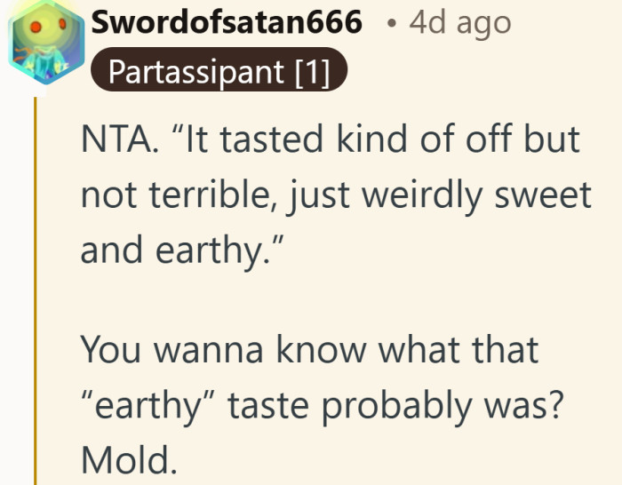 “Earthy” suddenly sounds a lot less harmless. That one word changes the whole plate.