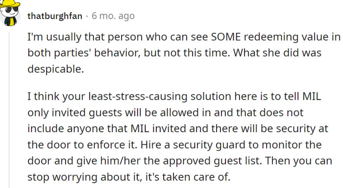 MIL was incredibly disrespectful to their day and wishes