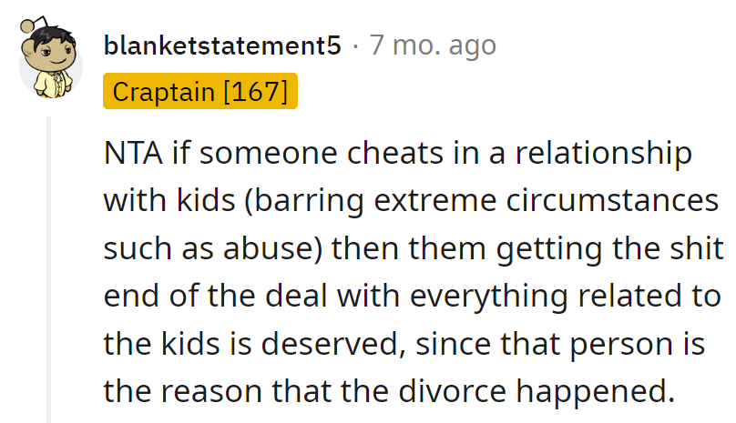 Cheat code activated: no VIP access to the kid drama. Mess with the script, get a lousy seat.