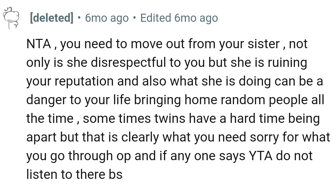 Sometimes, twins have a hard time being apart