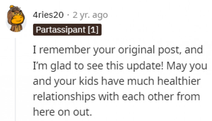 Here's to healthier relationships!