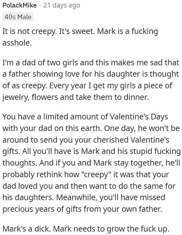 Mark has a negative attitude, and he needs to mature.