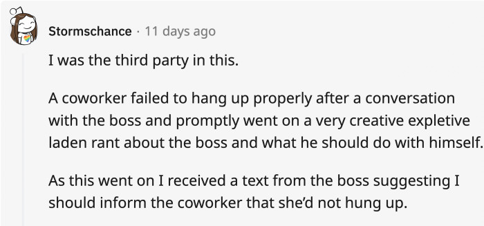 9. The fastest way to get called to HR