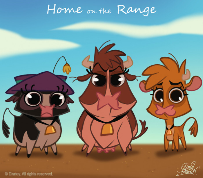 10. The Chibi Style Version of Home on the Range