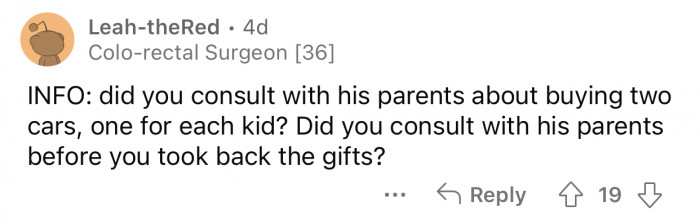 OP should have consulted with the parents first before pulling this stunt.