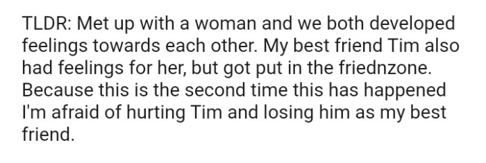 To summarize the whole story...