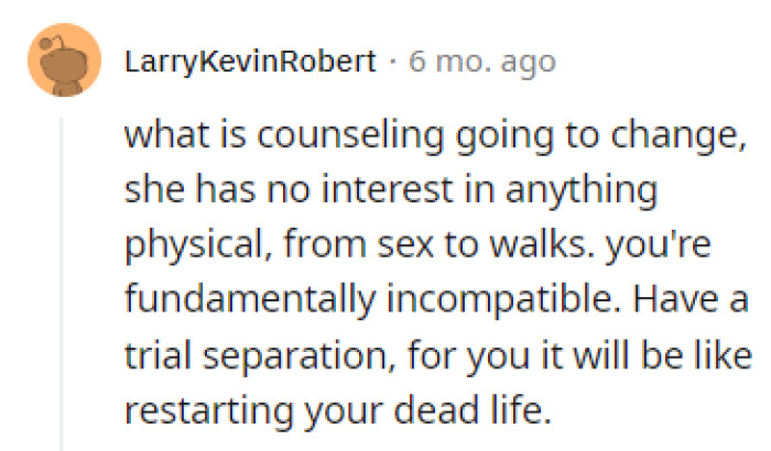 What's the point in counselling