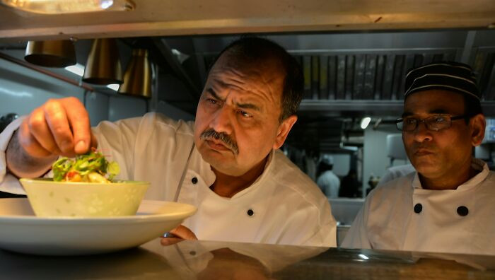 9. This head chef with a perfect team quit over corporate nonsense