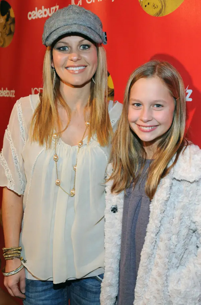 16. Candace Cameron Bure's daughter, Natasha Bure, back then: