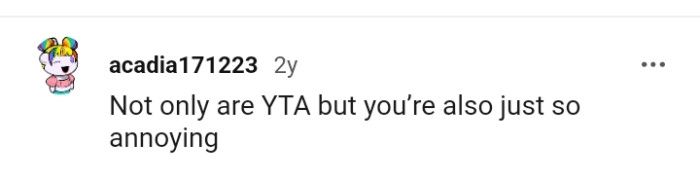 The OP is not just an AH but also annoying