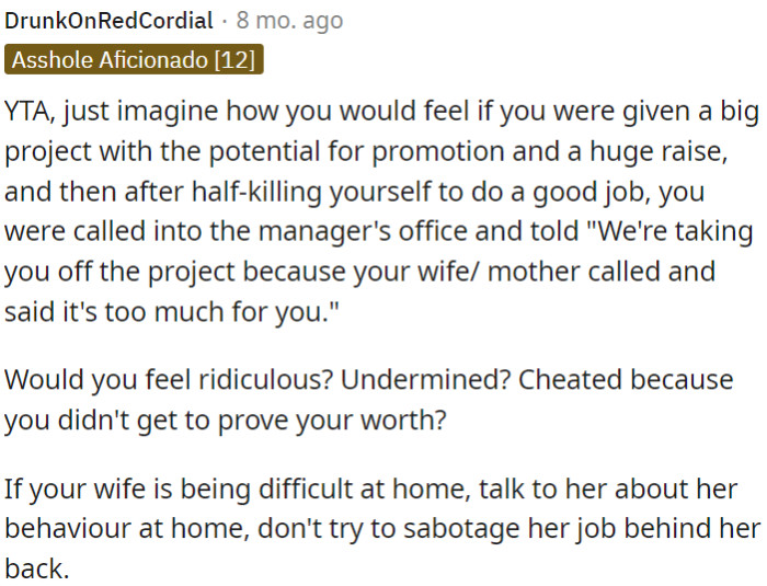 In this situation, OP is in the wrong.