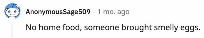 21. Were the eggs rotten?