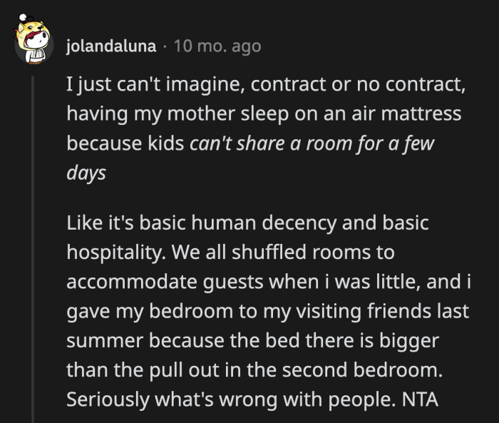 Redditors voted that she wasn't the a**hole. They couldn't wrap their heads around the daughter's treatment of OP.