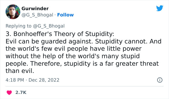 Bonhoeffer's Theory of Stupidity