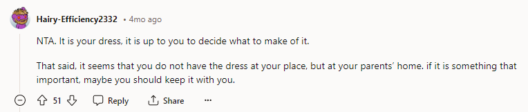 It is up to you to decide what to make of it