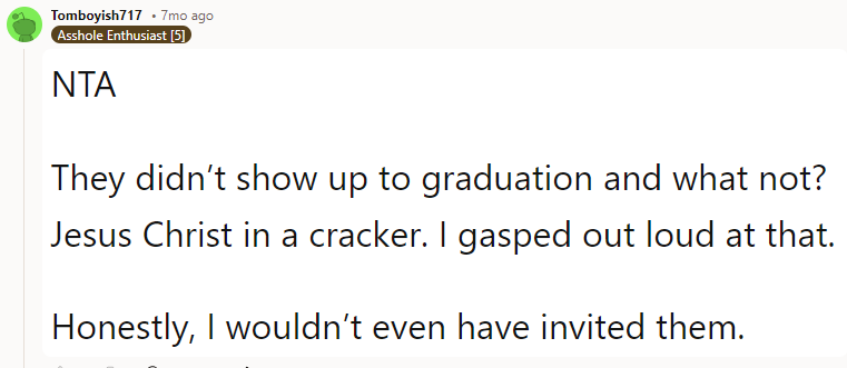 NTA. Revenge is a dish best served cold.