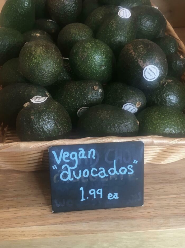 "As Opposed To The Meat Filled “Avocados”?"