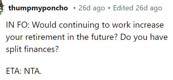 A Redditor was curious