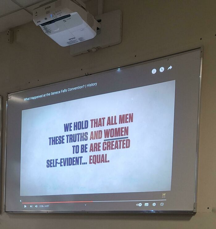 43. We Hold These Truths to Be Self-Evident, That All Men and Women Are Created Equal...