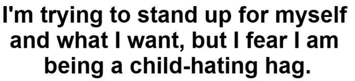 It is no longer just about the decision. It is about how that decision reflects on her.
