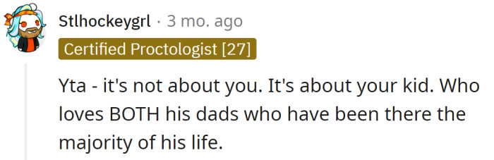 He Just Loves Both His Dads