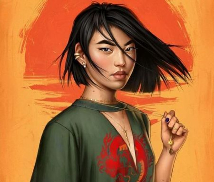 14. Here's Mulan, and she gives off major game-changing badass vibes