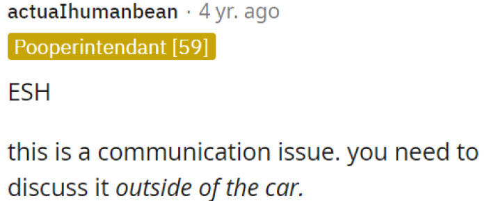 This is a communication problem.