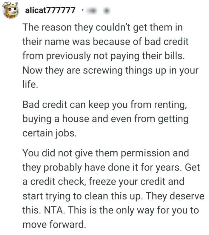 We've gathered some of the most upvoted comments from other Redditors for you to read through below