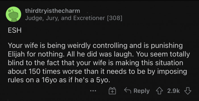 Since when is laughing a crime?