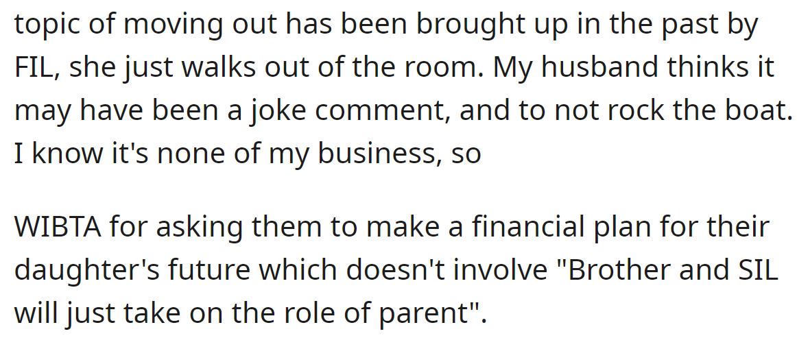 The OP's Husband Believes It's Just a Joke, but the OP Wants to Clear Things Up in Time: