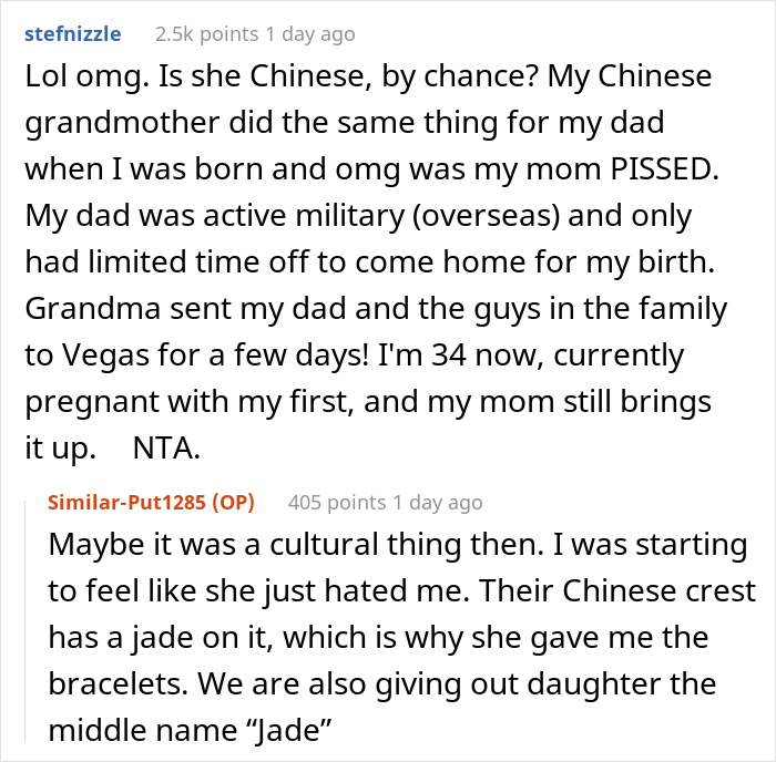 Someone says that it may be a cultural thing.