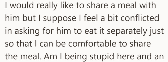 At the heart of it, they are just asking to feel included without overstepping.