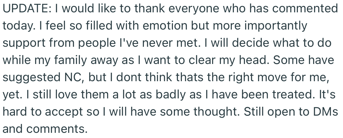 OP came back with an update