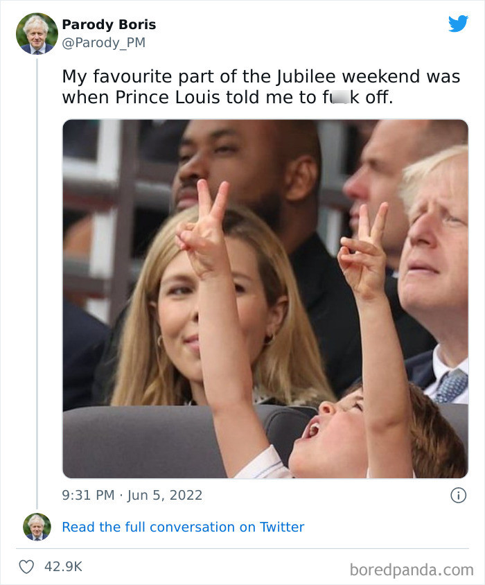 11. Haha, those are peace signs.