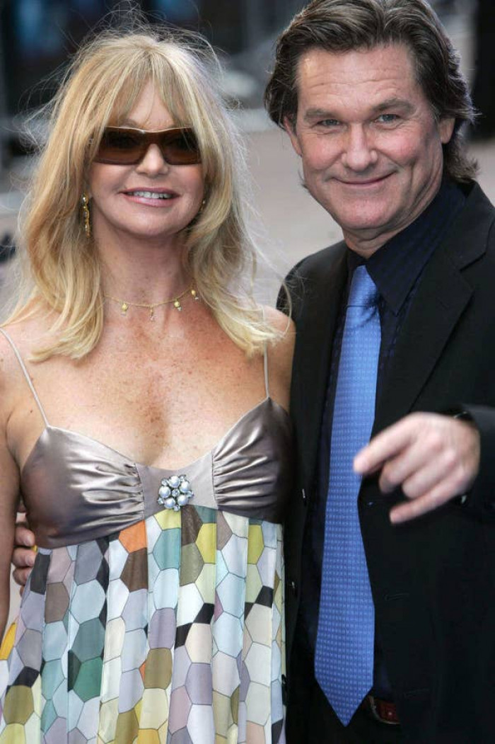 37. Goldie Hawn and Kurt Russell