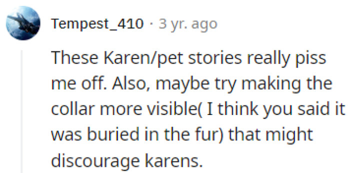 A way to discourage the Karens